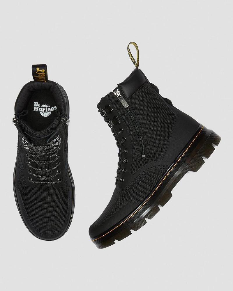 Dr Martens Combs Zip Enkellaars Dames Zwart | NL 706OKI